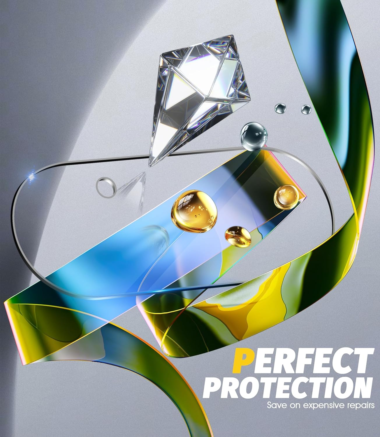 (3 Pack) Camera Lens Protector Compatible for Google Pixel 9 Pro 6.3 Inch (Not for XL Model) Case Friendly Tempered Glass 9H High Definition Microphone Cutout Anti-Scratch image number 5