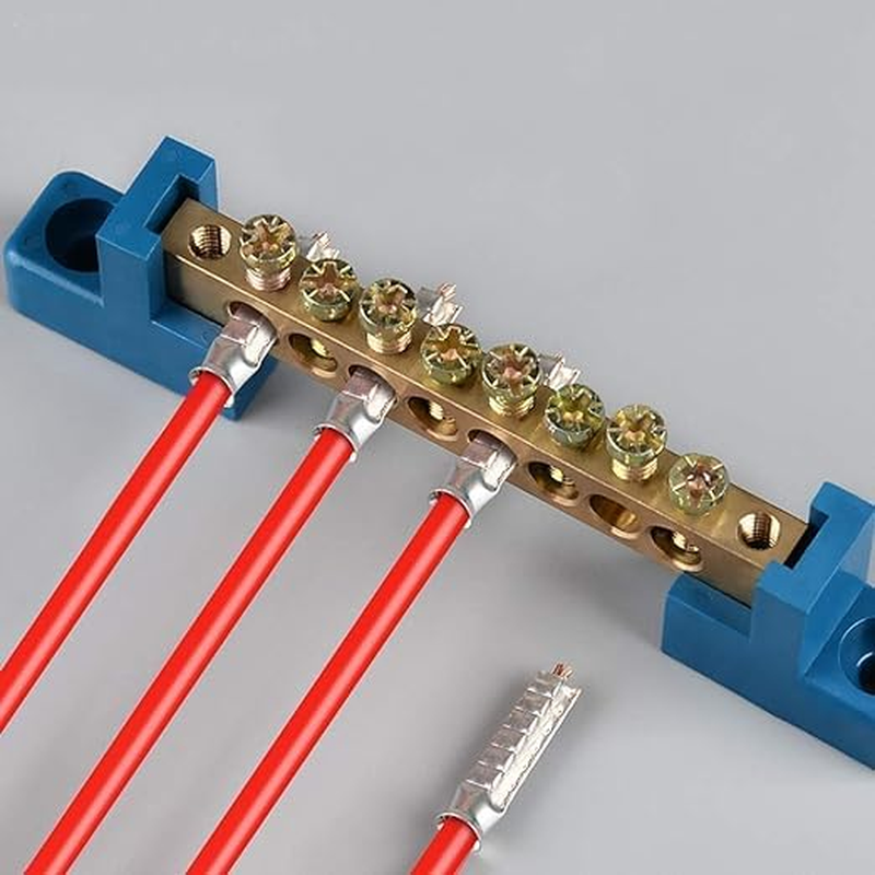 600Pcs Wire Copper Crimp Fitting Ferrules Assortment Kit, 7 Sizes, 22-10 AWG Wire Ferrules Kits, Electrical Cable Pin Cord End Terminal for Electric Connectors. image number 3