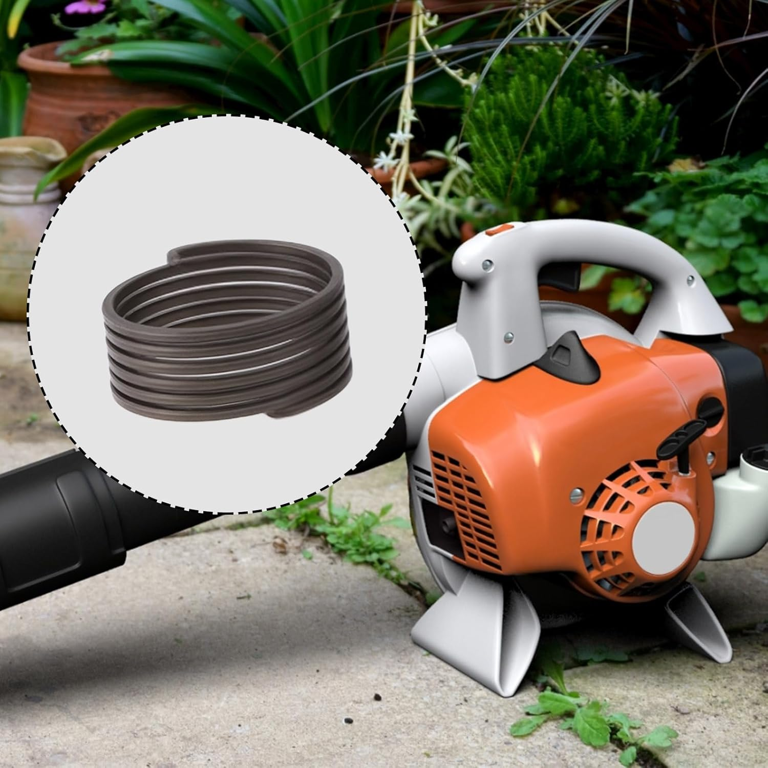 Emagtech Leaf Blower Recoil Starter Repair Kit Compatible with Stihl BG56C BG86C SH86C SH56C image number 6