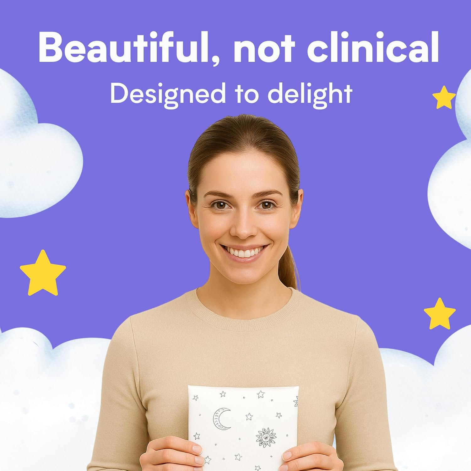 Eli with Love Disposable Baby Changing Pads - Soft, Waterproof & Leakproof Liners Absorbent Underpads - Large Travel Size Diaper Changing Mat for Home, Car, Diaper Bag - (20 Pack, Boho) image number 5