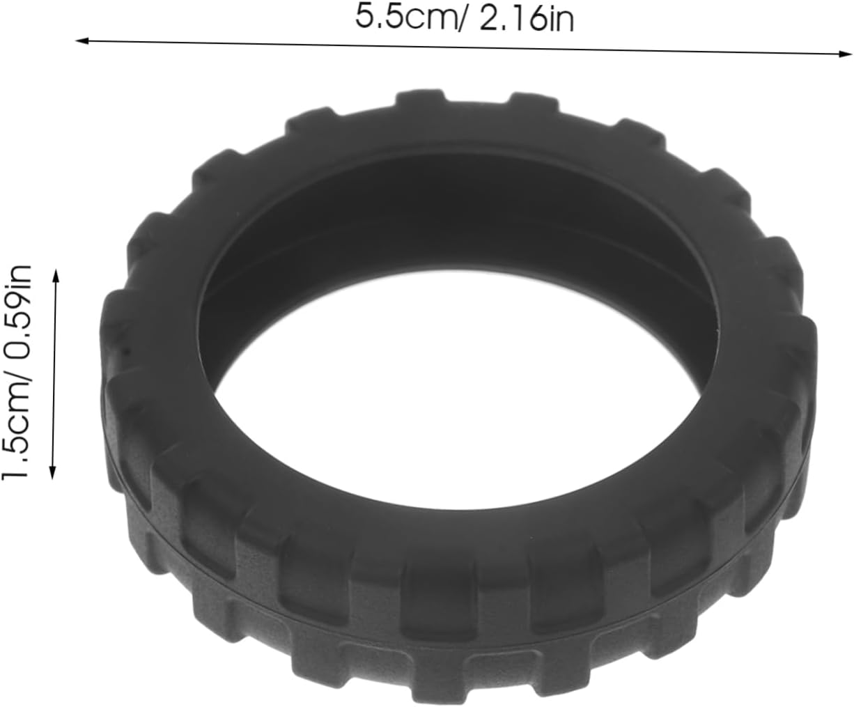 NAMOARLY 8Pcs Silicone Suitcase Protector Cover Antislip Design for Office Chair Luggage Wheels image number 4