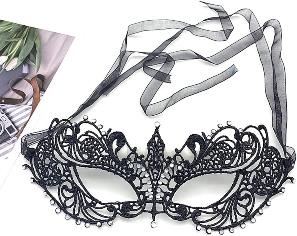 Women'S Masquerade Mask Lace Eye Mask for Ball Proms and Party