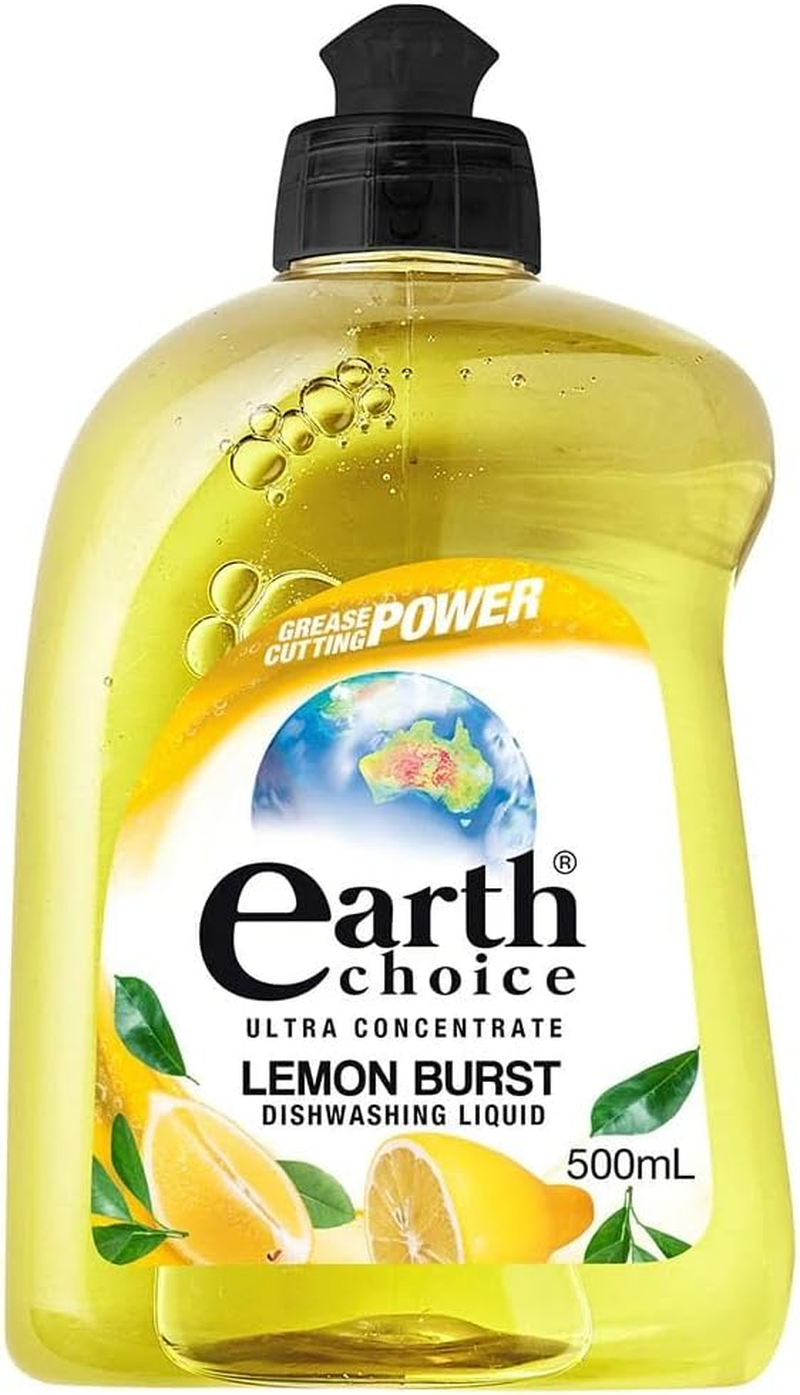 Earth Choice Lemon Burst Concentrate Dishwashing Liquid 500 Ml