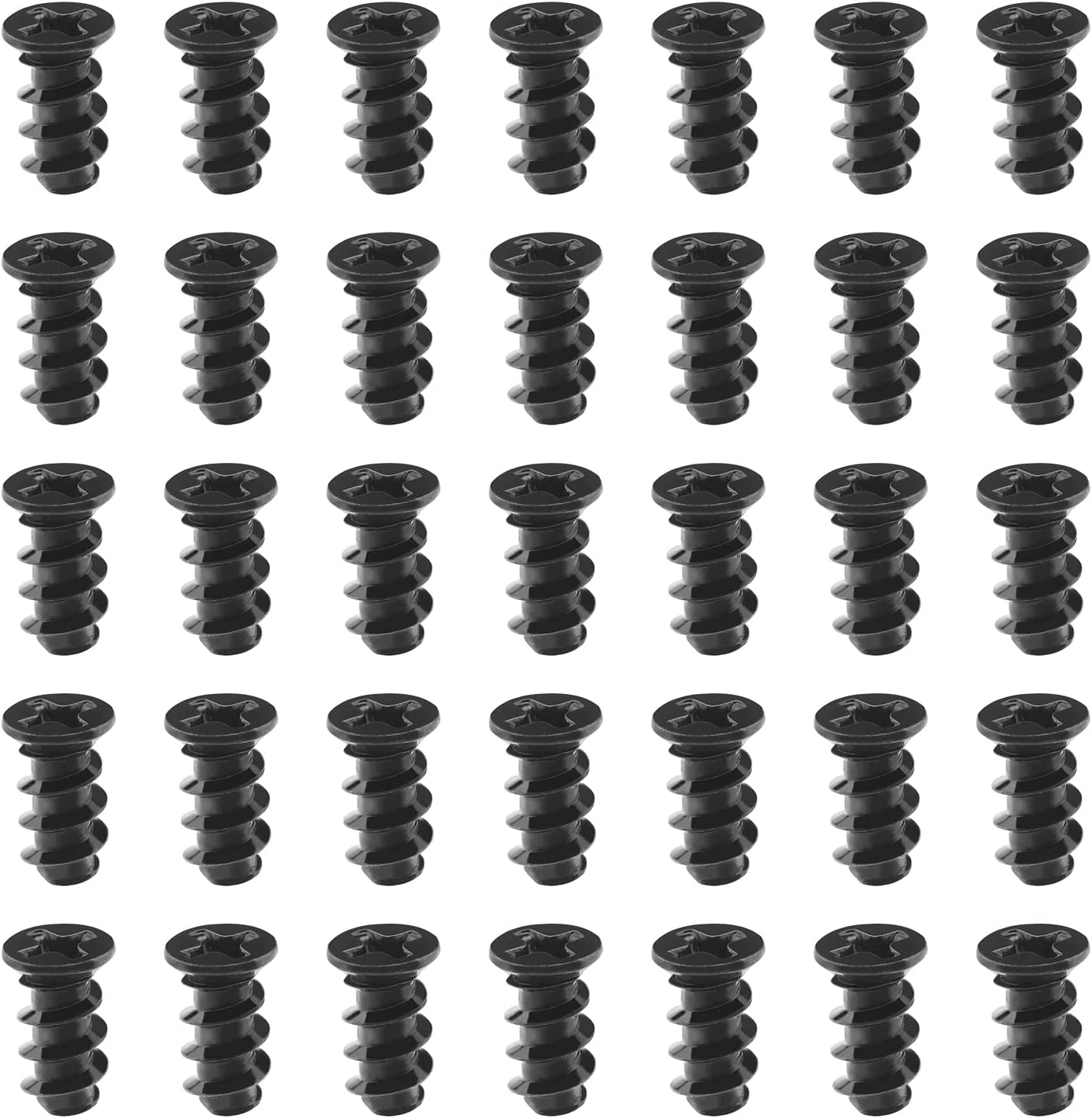 Emagtech 100Pcs PC Fan Screws - Compatible with 70Mm to 140Mm Fans - Black image number 5
