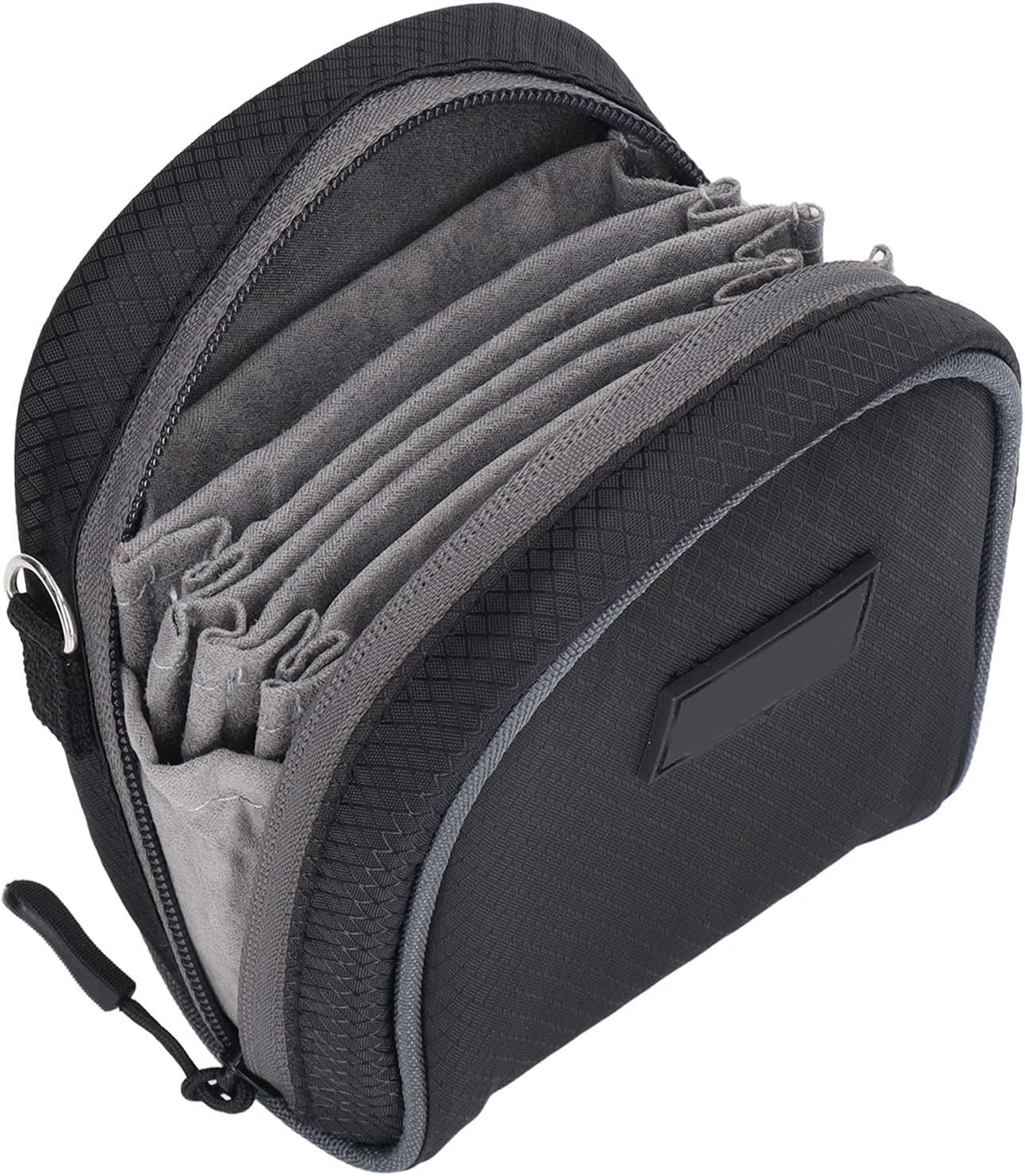 Dpofirs 8 Lens Filter Pouch for up to 95Mm, Travel Carry Lens Filter Pouch, Dustproof and Waterproof Filter Case with Shoulder Strap image number 6