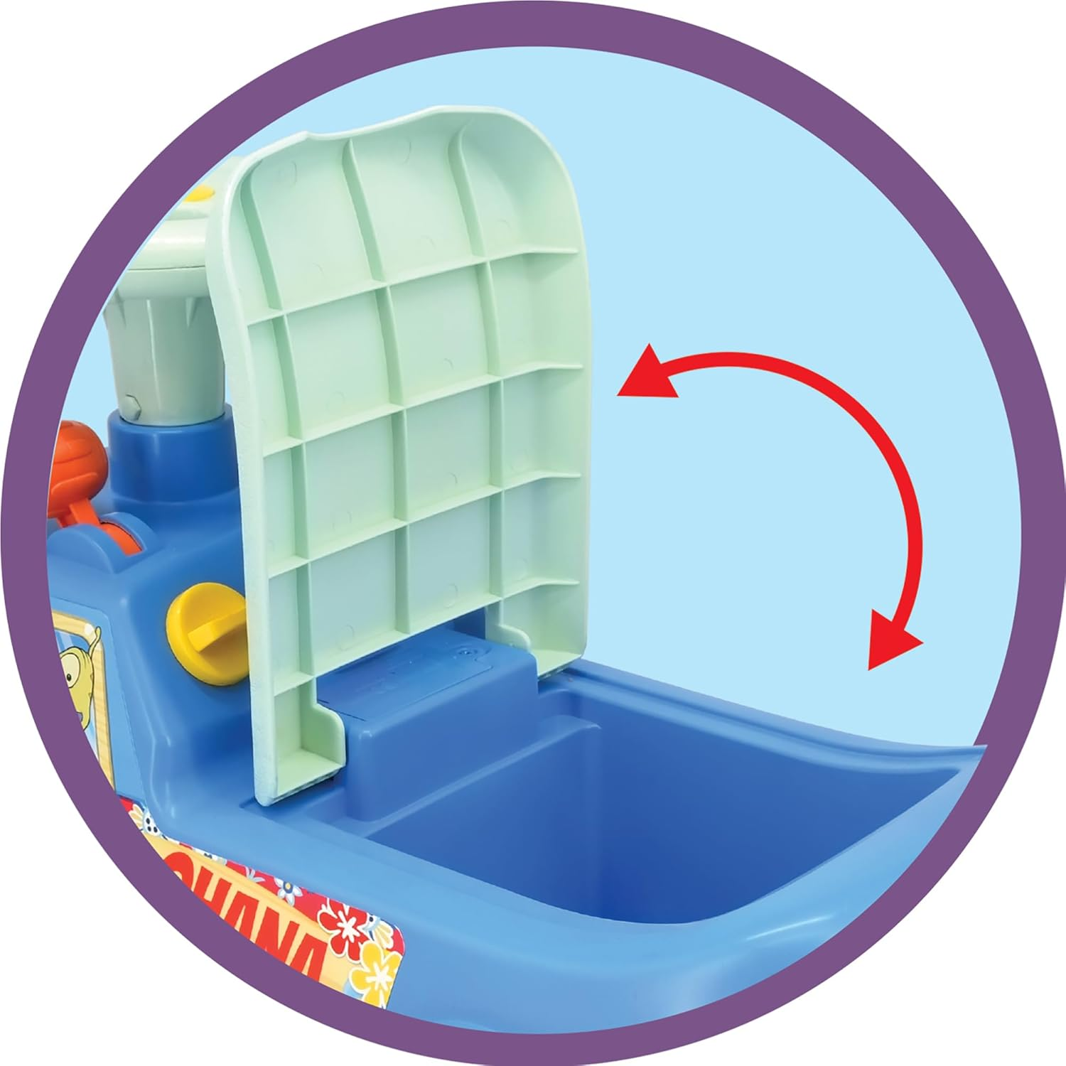 Kiddieland: My First Ride-On: Stitch - Disney Lights & Sounds Foot-To-Floor Vehicle, Interactive Dashboard, Storage Seat, Kids & Toddlers Ages 12-36Mo image number 2