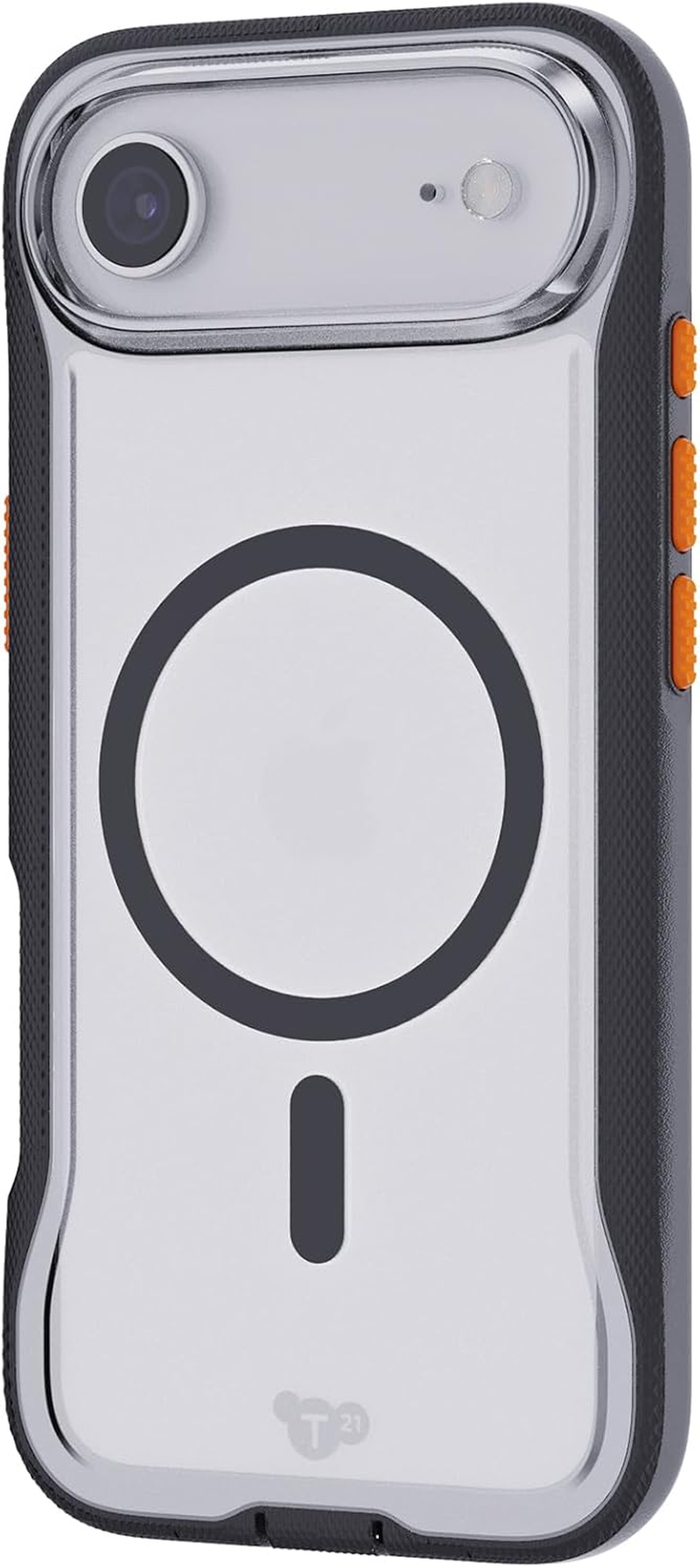 Tech21 Evopro Magsafe Case Apple Iphone 17 Air, Wireless Charging, Magsafe Compatible, Scratch-Resistant Shockproof Protective Cover Case - Clear/Black image number 4