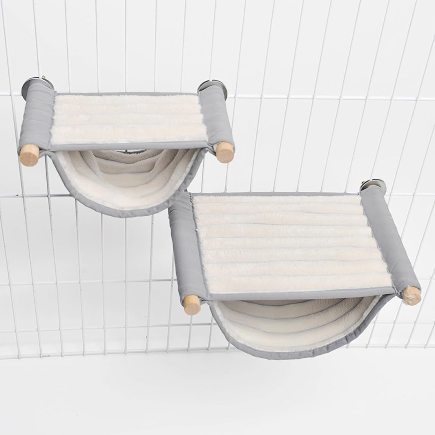 Suspended Hammock Plush Shed Swing Cave Cabin, Warm Bird Nest Bed, Hanging Hammock Snuggle Hut Parrot House