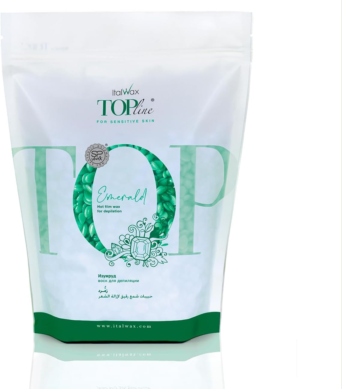 ITALWAX - HARD WAX EMERALD TOP LINE (750G) image number 2