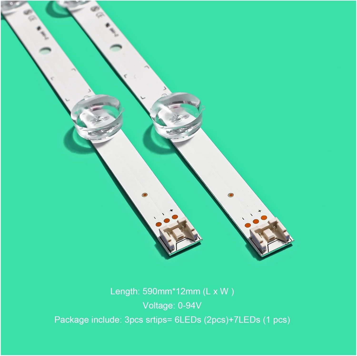 3Pcs/Set LED Backlight Strip for L-G TV POLA2.0 32" HC320DXN-VSFP4-21XX 32LN5100 32LN545B 32LN5180 32LN5500 32LN570R 32LN570B image number 1