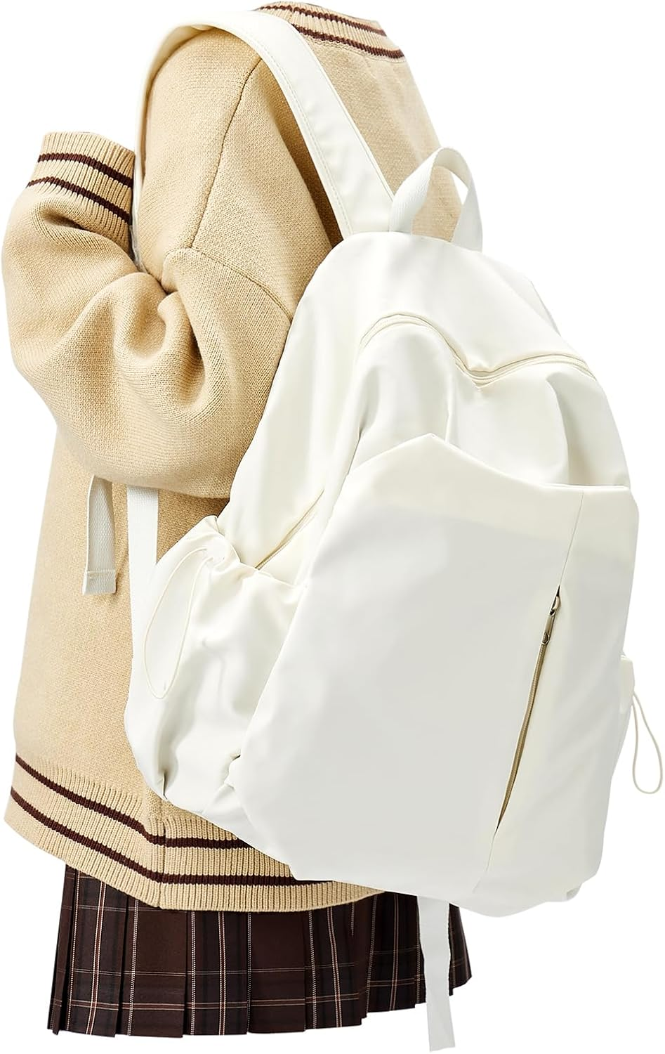 WEPOET Backpack for Women Men Lightweight Small Travel Backpack Simple Work Backpack with Laptop Teacher College Backpack