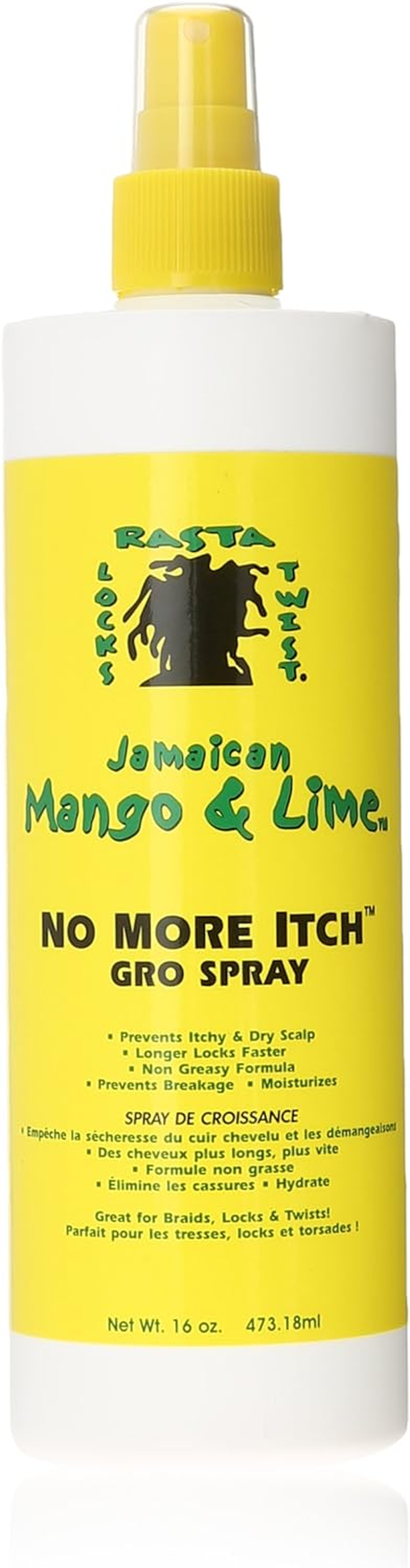 Jamaican Mango No More Itch Gro Spray 16 Ounce image number 1