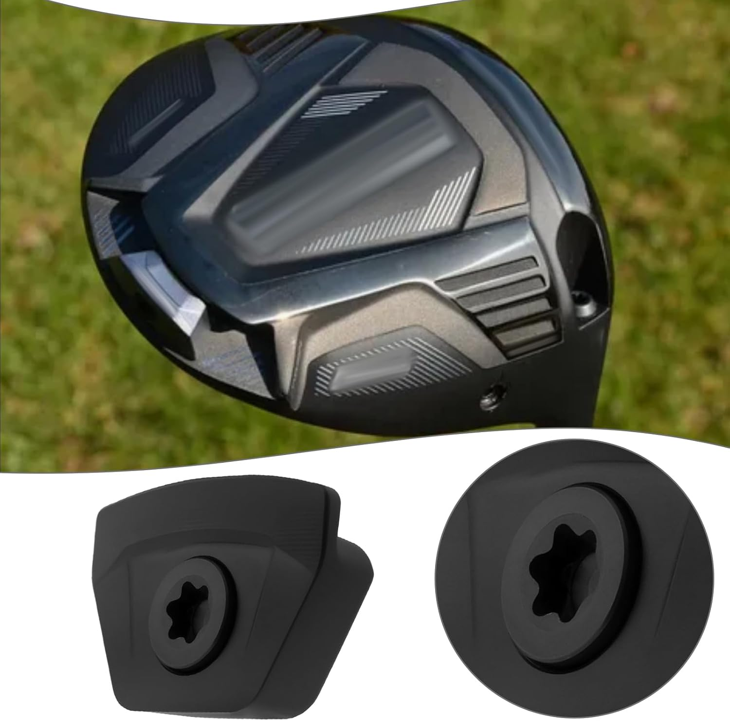 Create Idea 1Pc Golf Weight Golf Head Weight Hybrid Club Head Weight Driver Weight Compatible with PING G430 G430 MAX G430 LST G430 SFT Black 16G image number 6