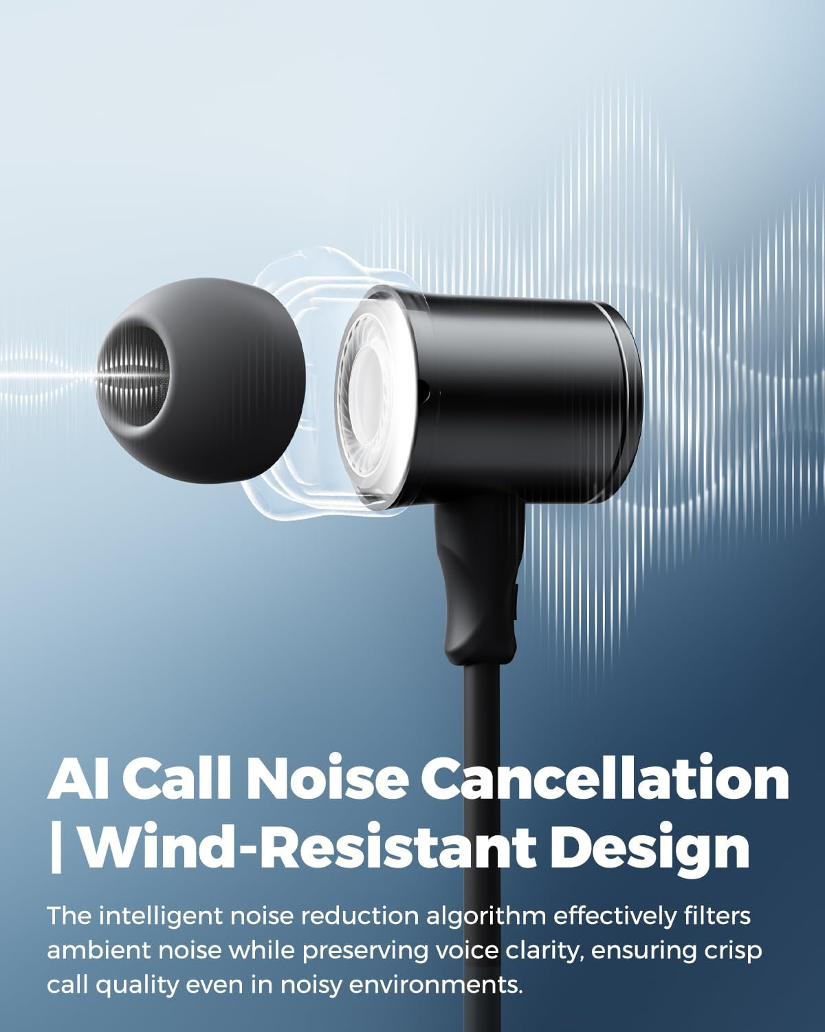 【2025 VGP Winner】 SOUNDPEATS Q40 HD Bluetooth Neckband Headphones, Hi-Res Certified with LDAC, 20H Battery Life, AI Noise Cancelling Mic, IP67 Waterproof Wireless Earphones for Sports, Running, Work image number 2