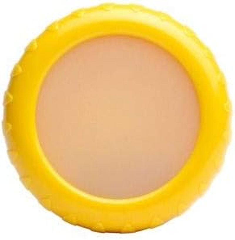 Cuisena Fresh Keeper Silicone Pod - Citrus Fruit Saver, Yellow | Bpa-Free Silicone Food Saver for Storing Leftover Lemons, Limes, & Oranges | Hard Plastic Sealing Ring | Tyre/Bottle Top Design image number 3