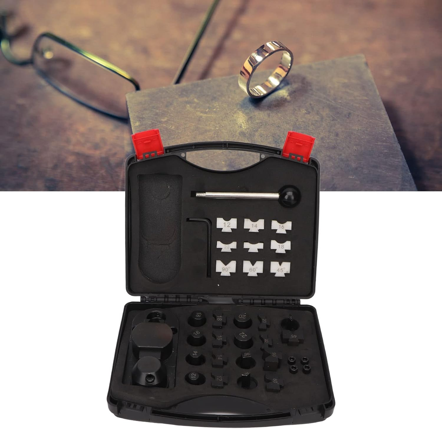 Ring Bender, Ring Making Tool, Ring Bending Tool, High Hardness Jewelry Ring Bending Machine, Ring Bender for Soft Metals, Ring Sizer Belt image number 2