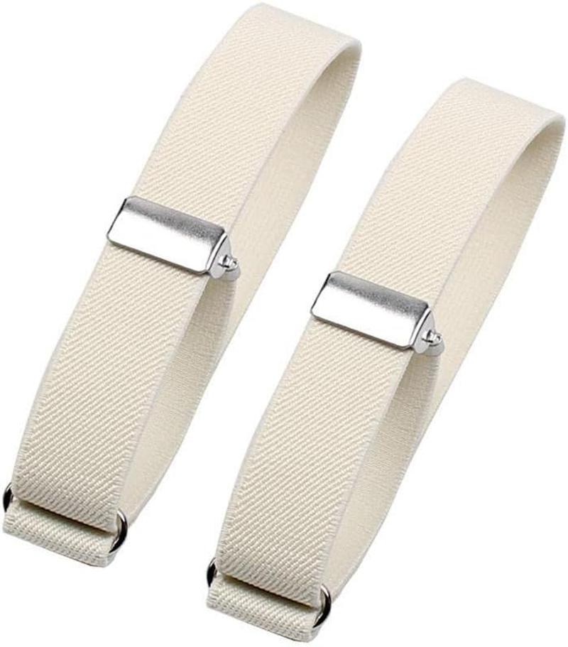 Elastic Adjustable Armbands Anti-Slip Shirt Sleeve Holders Arm Shirt Garters Hold up Sports Armband Strap for Women and Men, 1/3/4 Pairs - 4 Pairs image number 2