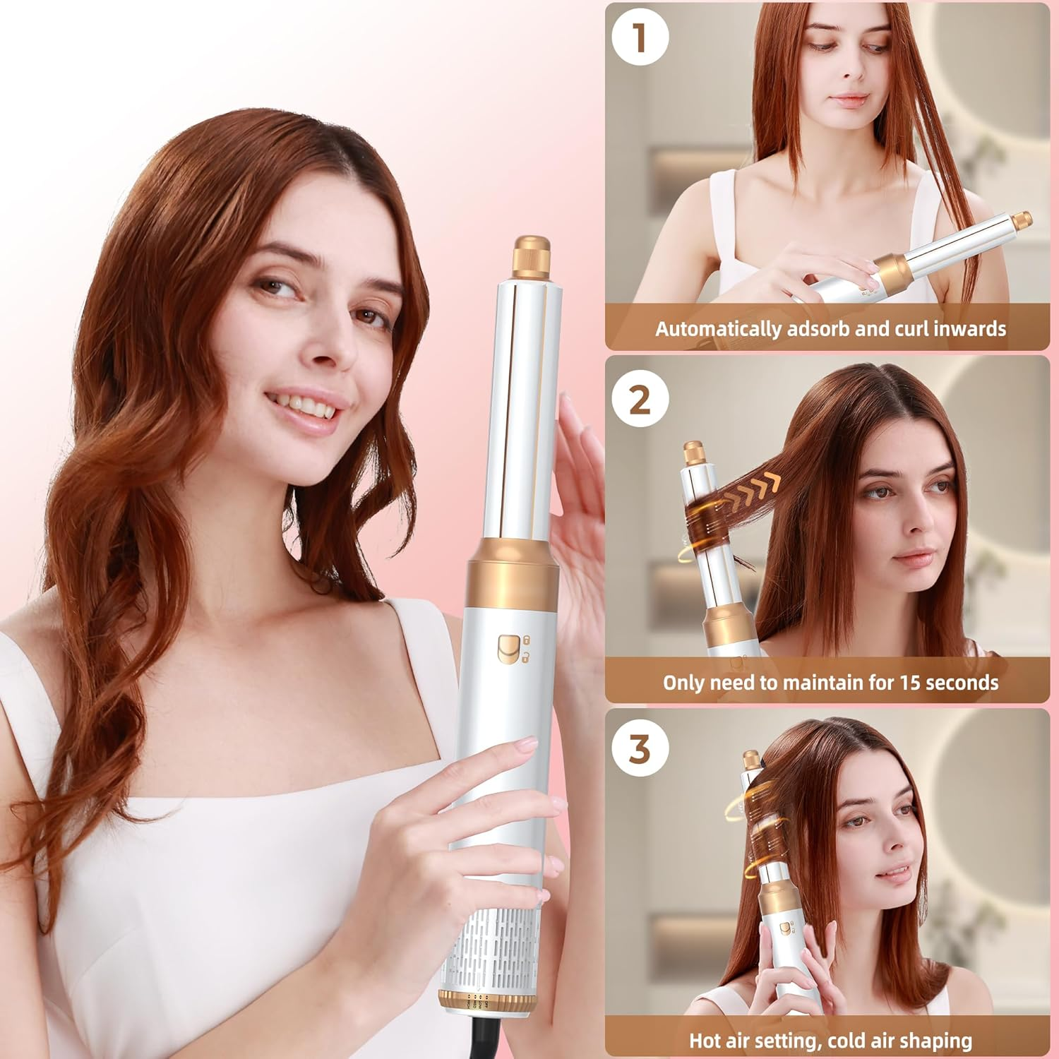 Airbrush Hair Styler Air Styler 6 in 1 image number 1