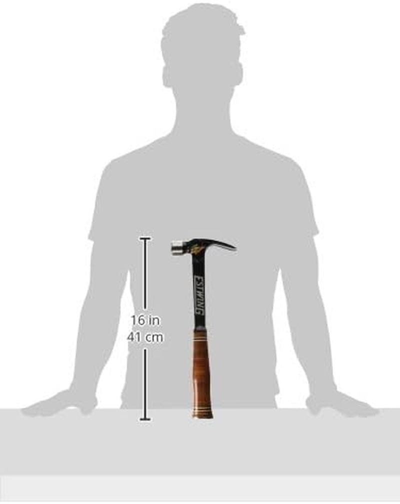 Estwing E19SM Ultra Framing Hammer Leather Milled 540G (19Oz) image number 4