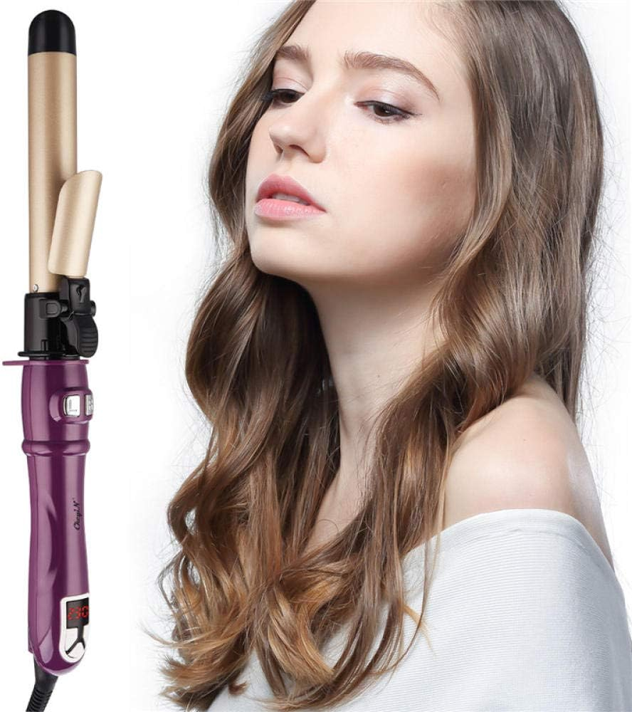 Curling Iron 28Mm Auto Hair Curler Ceramic Rotating Curling Iron Waver Pear Flower Cone Curling Wand Curl Roller Wave Hair Curly Tool-B image number 6