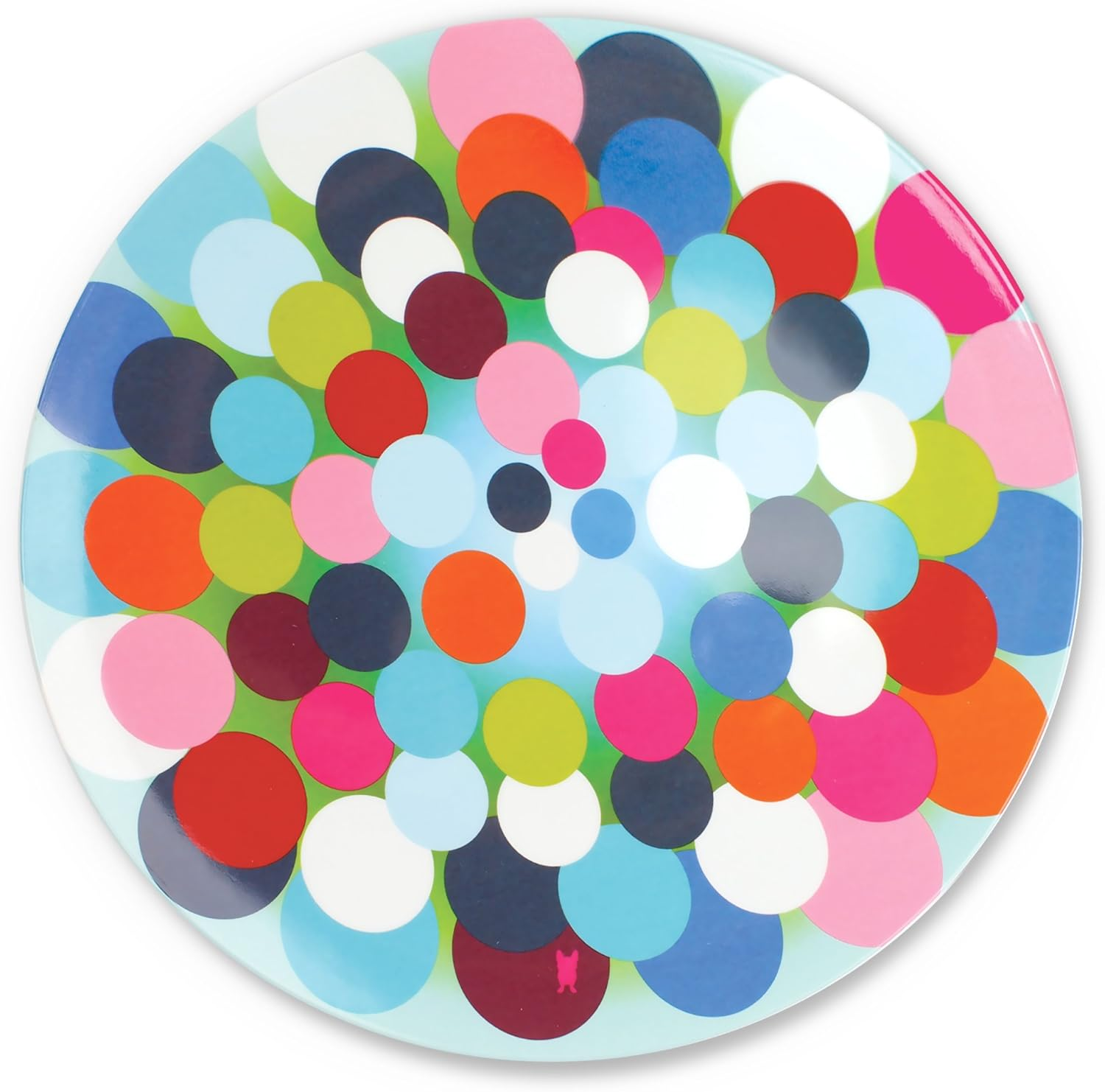 French Bull Melamine Assorted Plates-6 Piece Set -Melamine Dinnerware-Platter, Serving, Party, Platter, Dish (6" Appetizer Plate, Fringe)