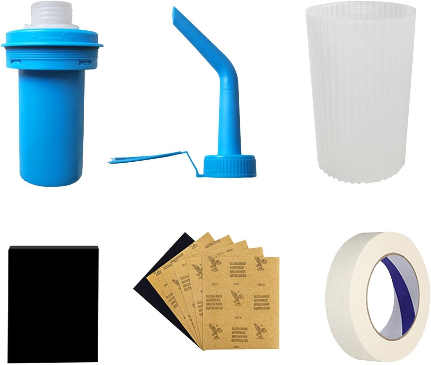 Headlight Restorer Kit - Automotive Headlight Restoration Kit Polishing Repair Kit | Scratch Car Care Yellowing Restorer Kit with Repair Liquid for Headlight image number 4