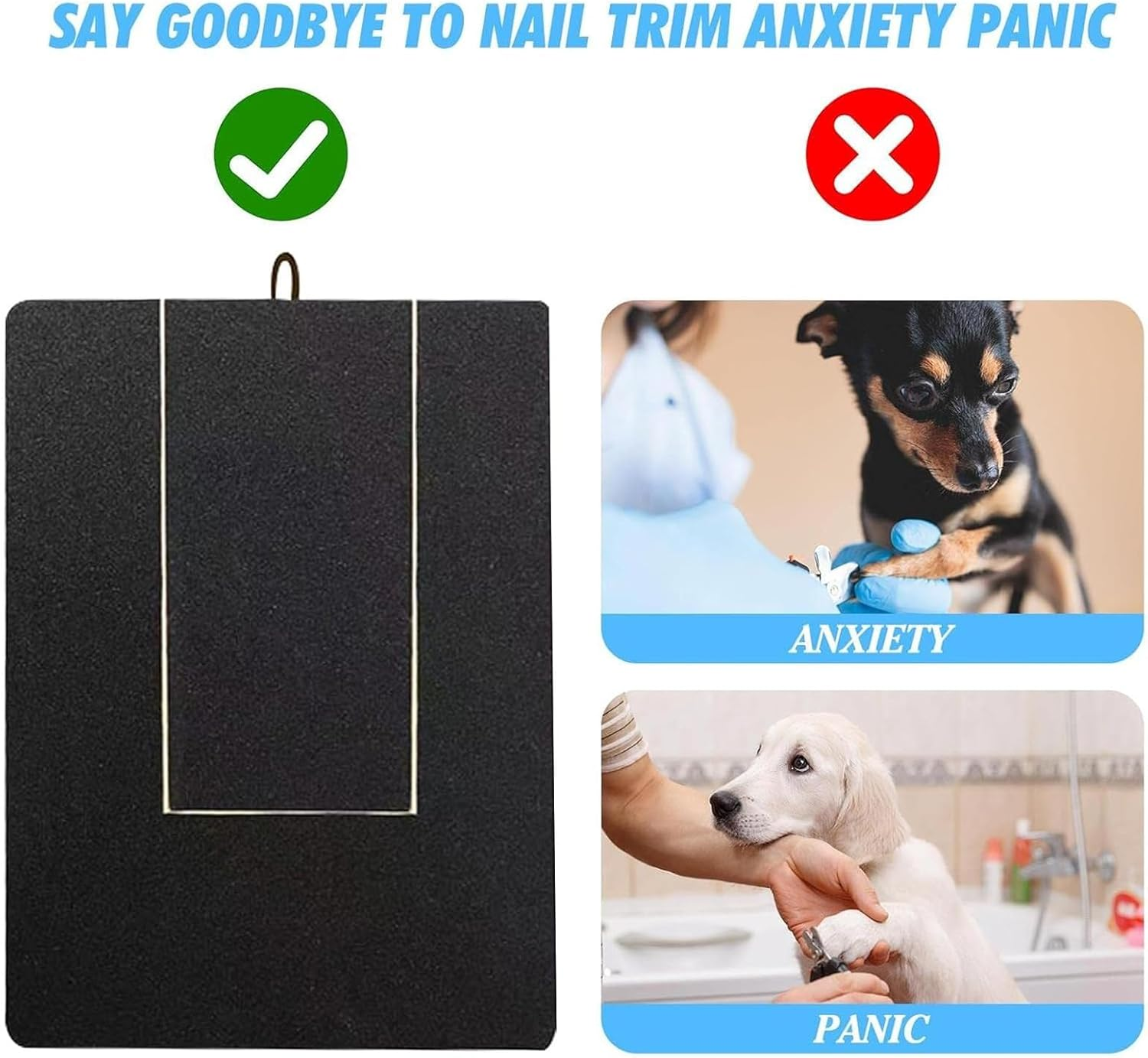 AIMALL Wooden Pull-Out Dog Scratching Board &ndash; Durable Pet Grooming Tool, Interactive Nail Trimmer for Home Use, Includes Replaceable Sandpaper image number 1