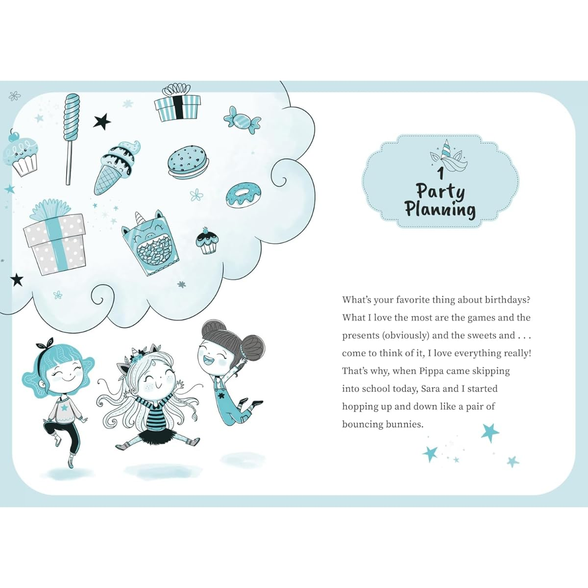 Unicornia: a Magical Birthday: the Bestselling Illustrated Magical Unicorn Series for Kids Aged 5-8, Perfect for Party-Bag Presents image number 2