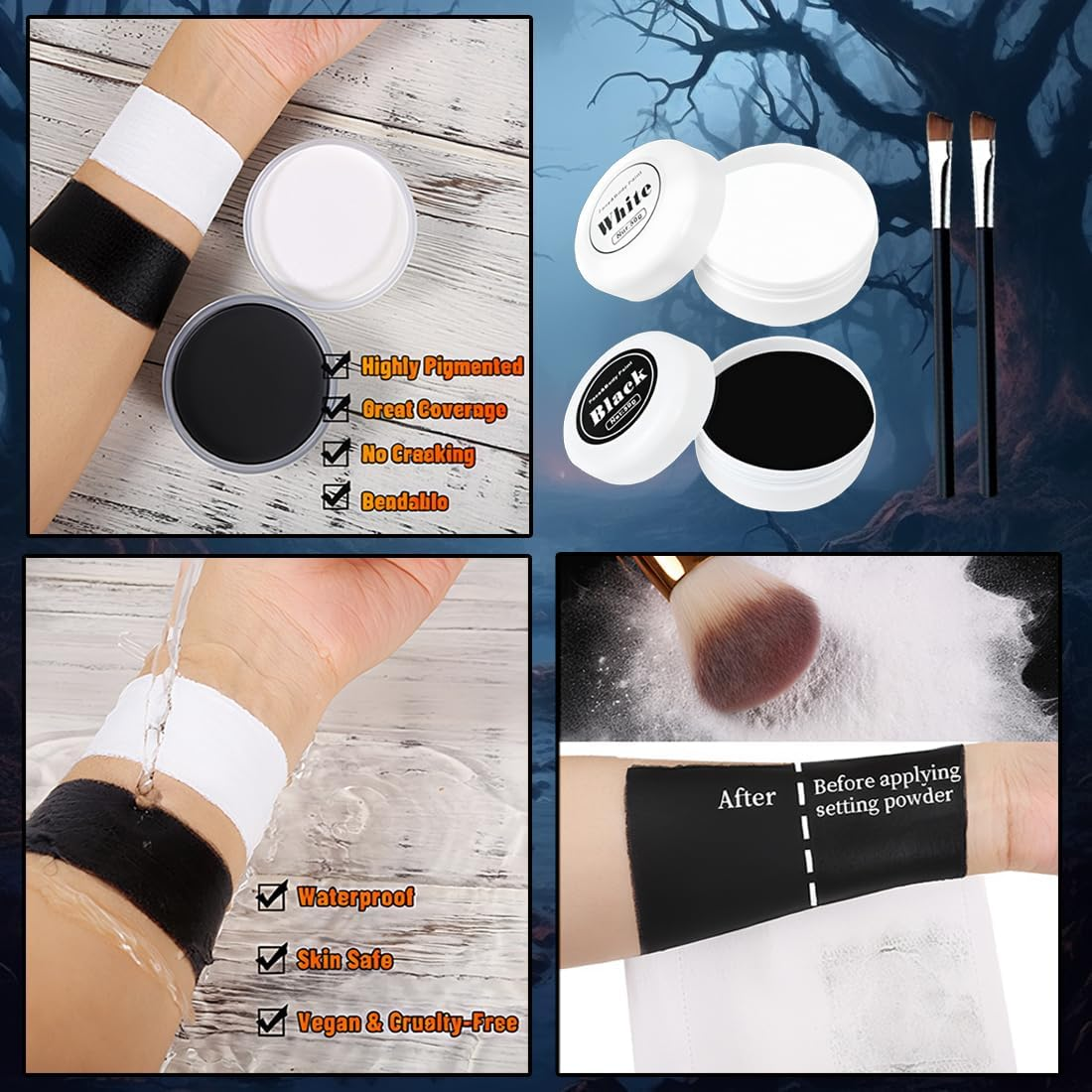 Halloween Fake Blood, Halloween Make-Up SFX Make-Up Carnival Film Blood image number 5