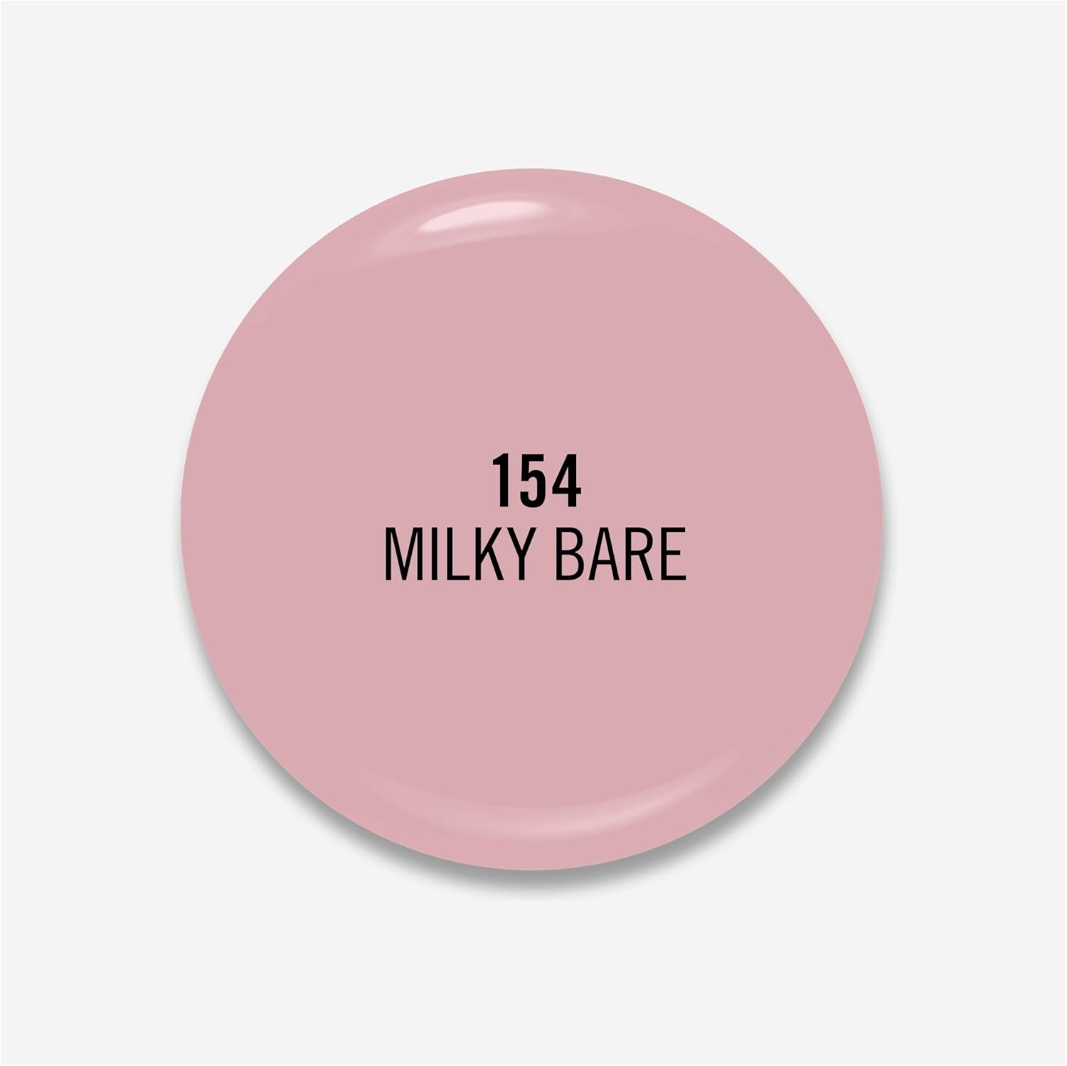 Rimmel London Kind & Free Nail Polish #154 Milky Bare 8Ml image number 1