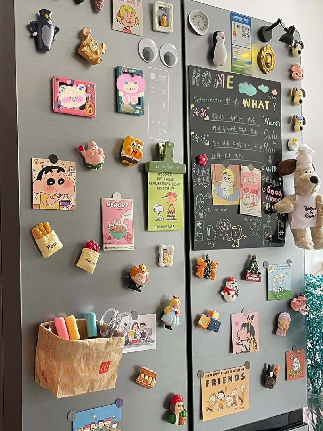 Adhesive Magnets 100Pcs &ndash; Strong 3M Peel & Stick Magnetic Strips for Crafts, DIY, Whiteboard Labels, Fridge, Office & Classroom Use, 23&times;13Mm image number 2