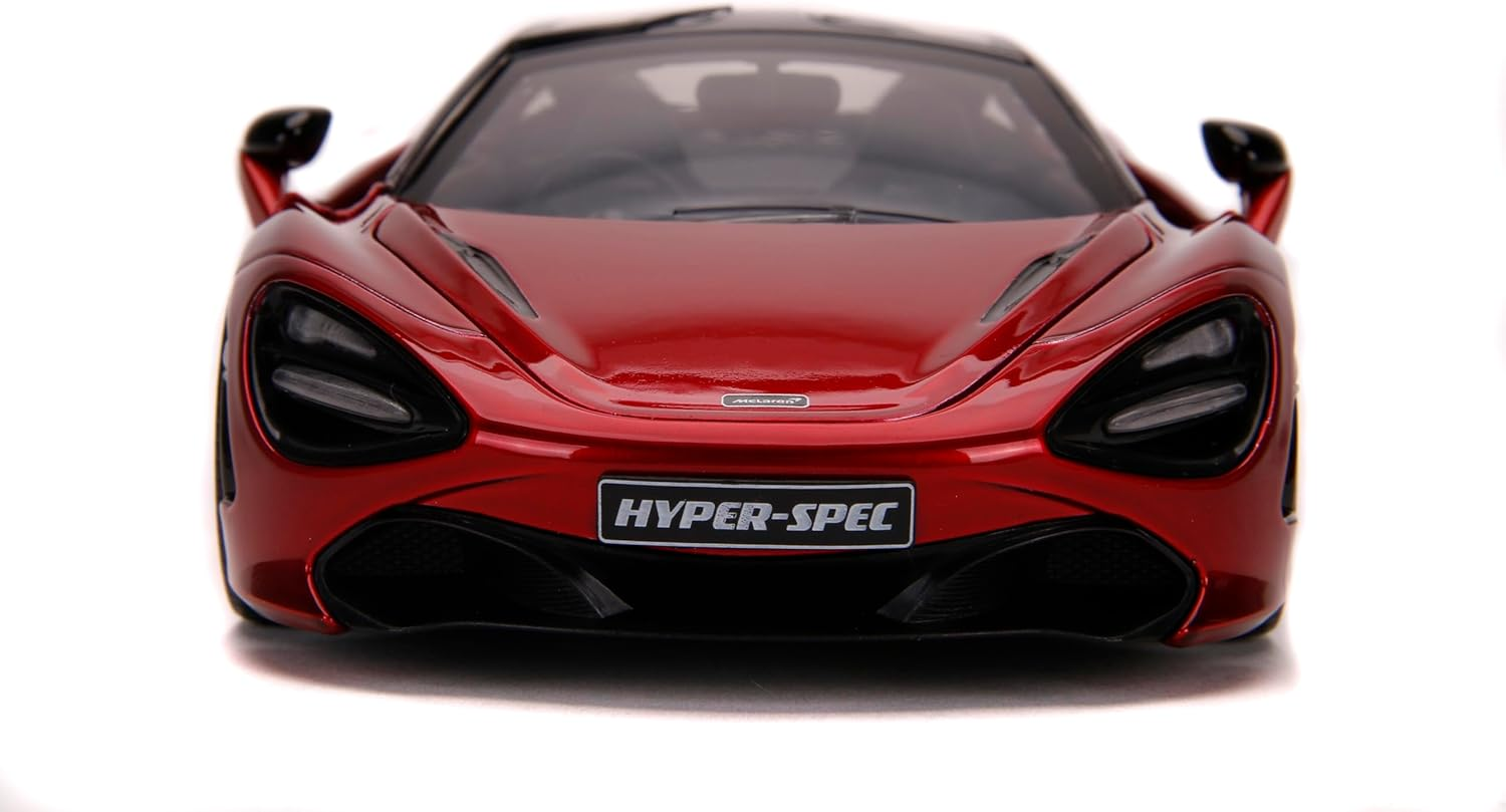 Jada Toys Hyperspec - Mclaren 720S 1:24 Scale Diecast Vehicle, Red image number 6