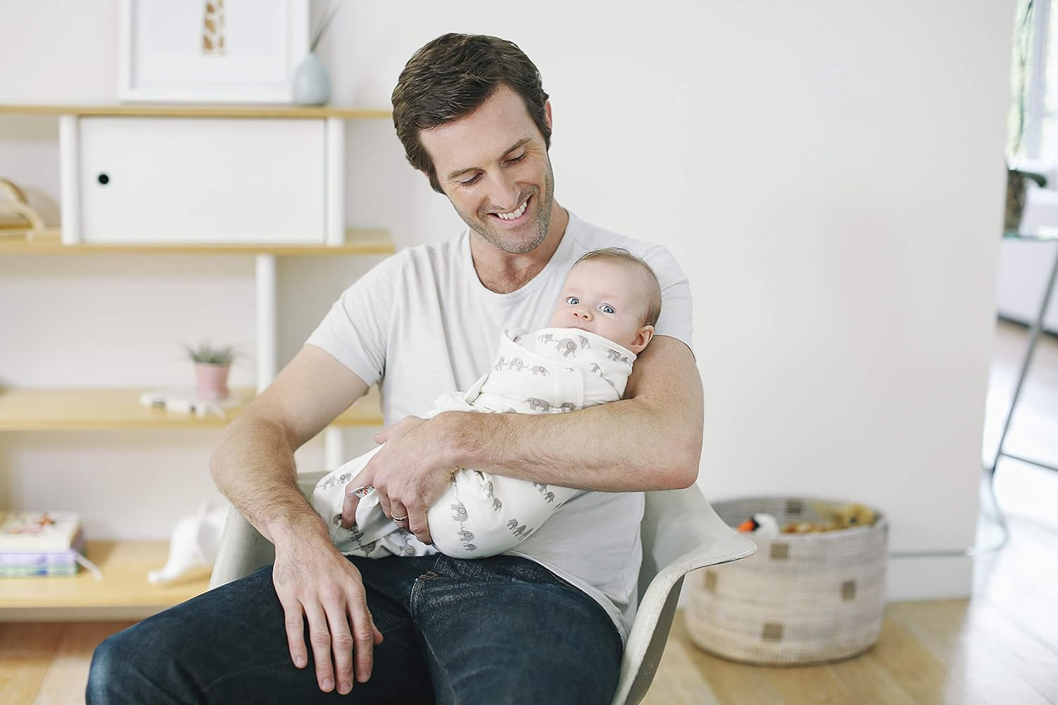 Ergobaby Swaddler - Elephant