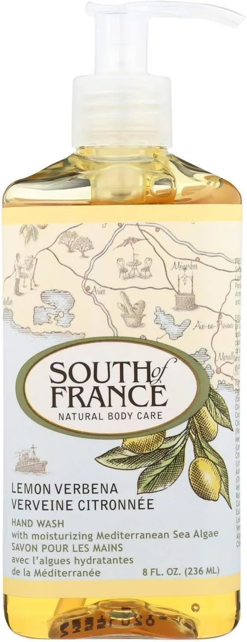 South of France - Hand Wash Lemon Verbena - 8 Fl. Oz.