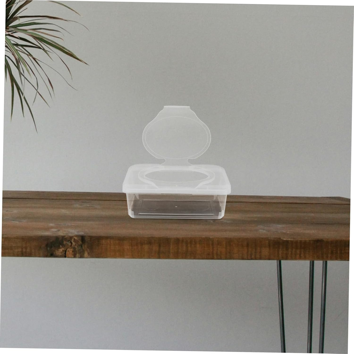 2Pcs Travel Home Use Wet Wipes Dispenser Box Portable Tissue Storage Container Flip Lid