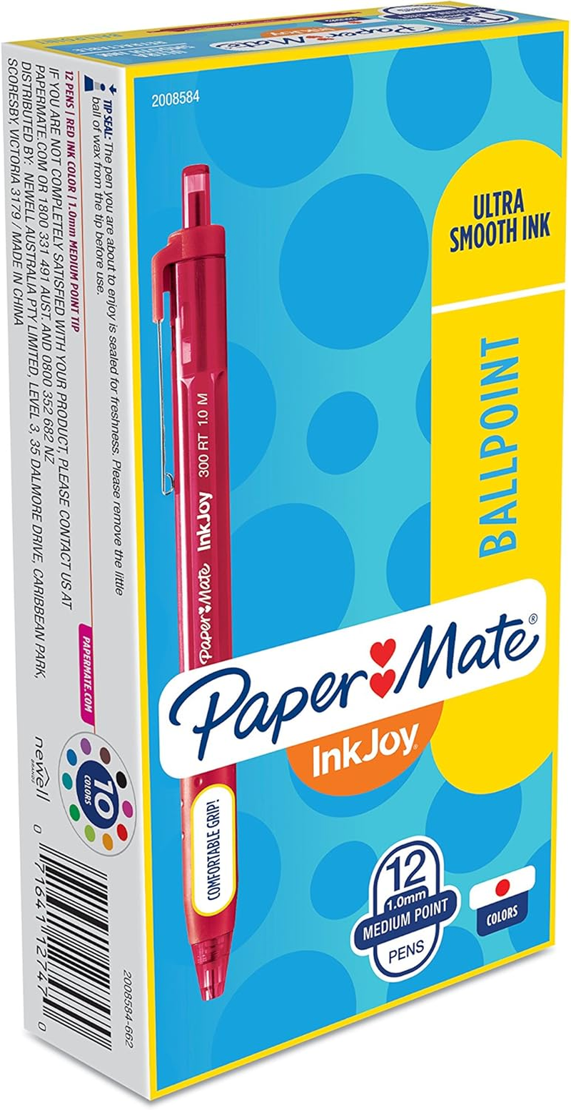 Paper Mate Ink Joy 300RT 4-Pack Business Assorted image number 3