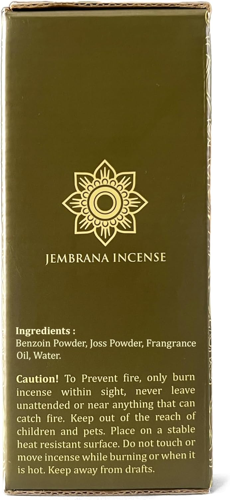 Bali Soap Jembrana Incense Cones - Mix 6 Scents (60 Cones Total), 10 Cones Each of Lotus (Padma), Sandalwood, Gardenia, Maha Triloka, Raja Harum & Dewi Sai (Amber), Gift Sets from Bali image number 6
