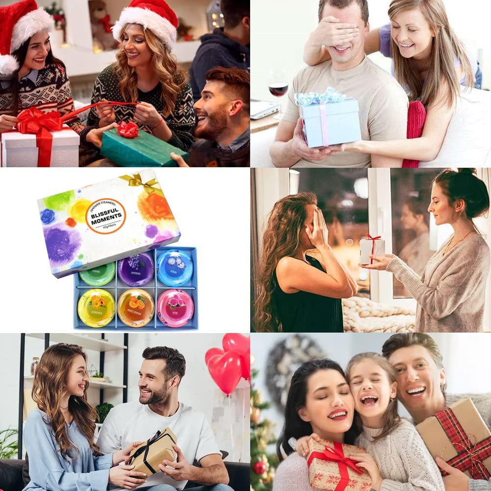 Shower Steamer, 6 Pcs Shower Bombs, Bath Bombs Gift Set, Bath Bomb for Showers image number 5