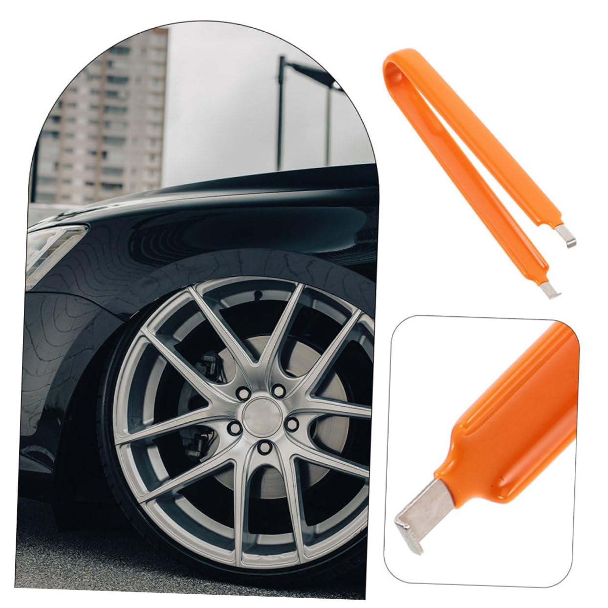 DINHEAROM 2Pcs Car Fuse Puller Multipurpose Vehicle Fuse Extraction Tool Keycap Puller Clip Tool Auto Robust for Automotive Repairs