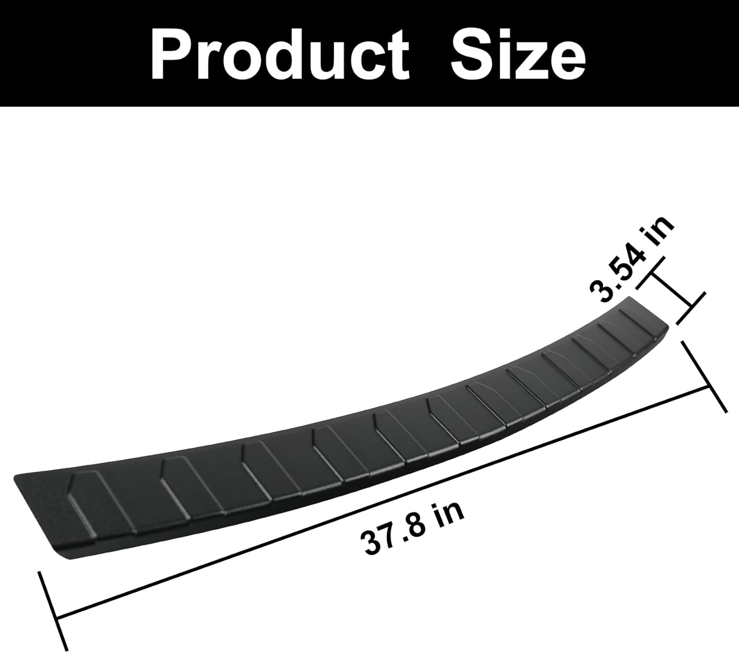 Hugeek Rear Bumper Protector for Mazda 2017-2025 CX5 CX-5 Car Accessories ABS Plastic Material Matte Black Resistant Trunk Door Entry Guards image number 3