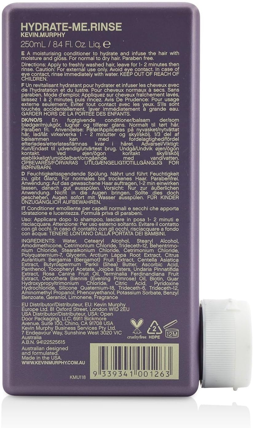 Cosmetica - Kevin Murphy Hydrate-Me Rinse Shampoo 250 Ml (1 Cosmetic) image number 1
