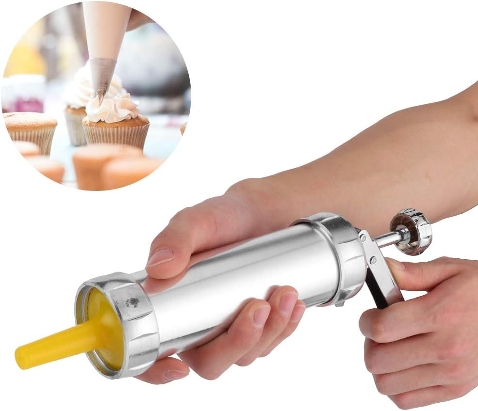 Cookies Press, Biscuits Maker Kit Biscuits Maker Press Machine Baking Decorating Bakeware with 20 Cookies Molds 4 Nozzles image number 5