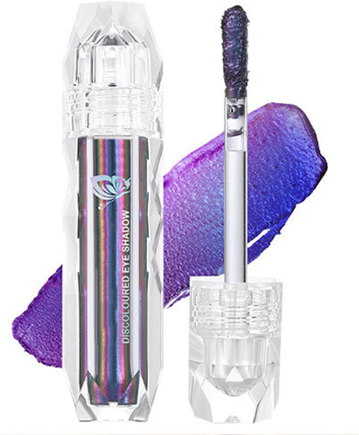 Iiniim Chameleon Color Shift Liquid Eyeshadow Pearl Metallic Shimmer Glitter Eyeshadow Makeup Waterproof Smudge Proof for Women Type I One Size