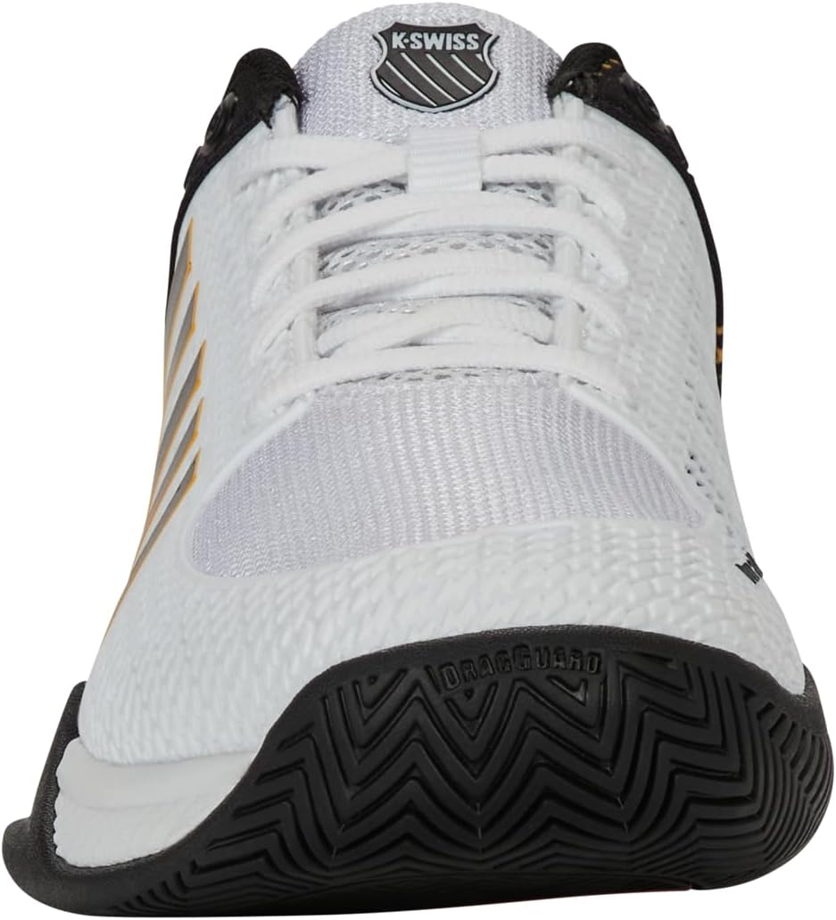 K-Swiss Men'S Express Light 2E Pickleball Shoe (White/Daffodil) image number 5
