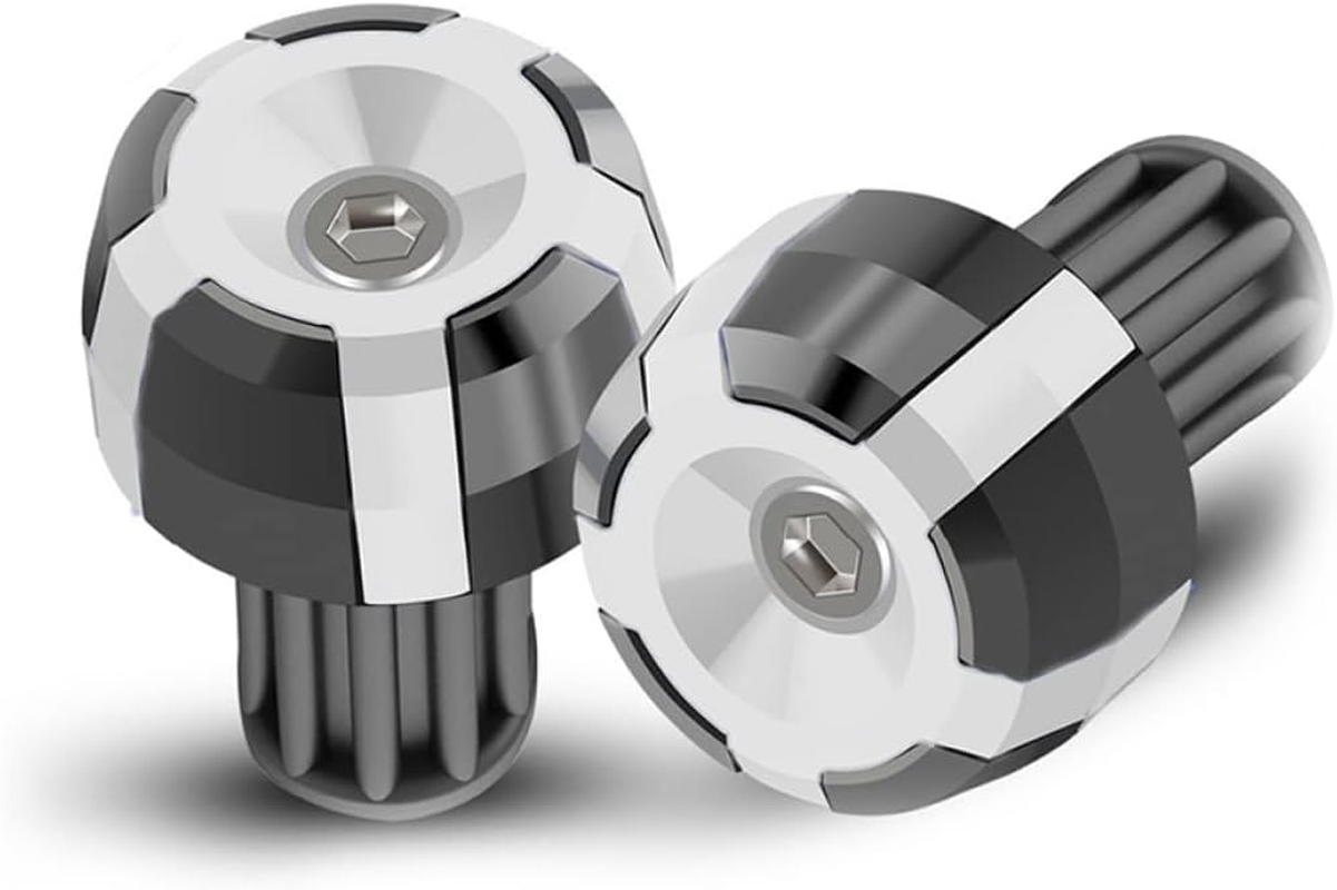 2Pcs Scooter Handlebar Grip Plugs Kit Double Motorbike Handlebar -Road Vehicle Parts Random Color image number 2