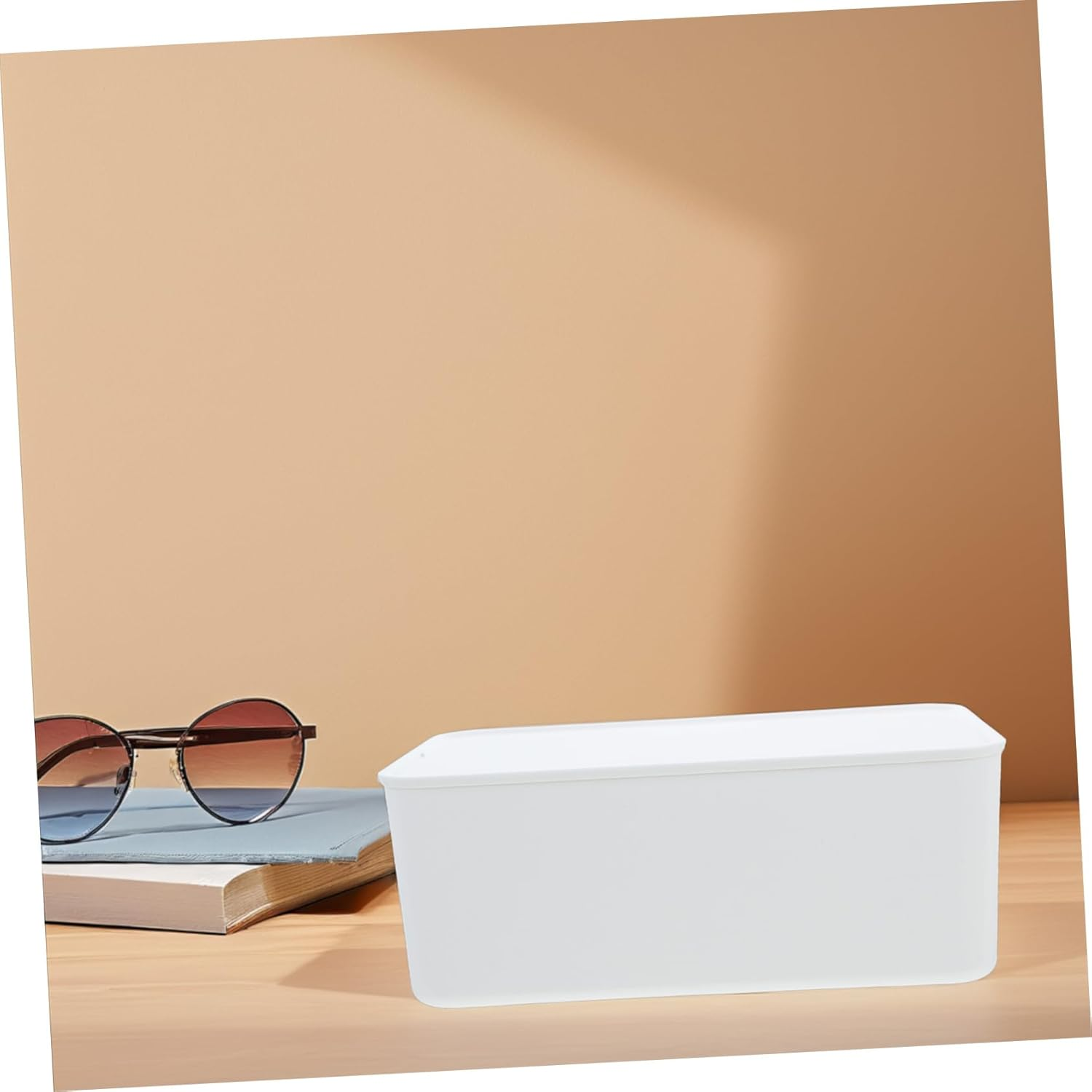 Wet Tissue Storage Box Wipe Dispenser Lid Plastic Box Organizer for Bathroom and Kitchen for Holding Wet Wipes image number 3