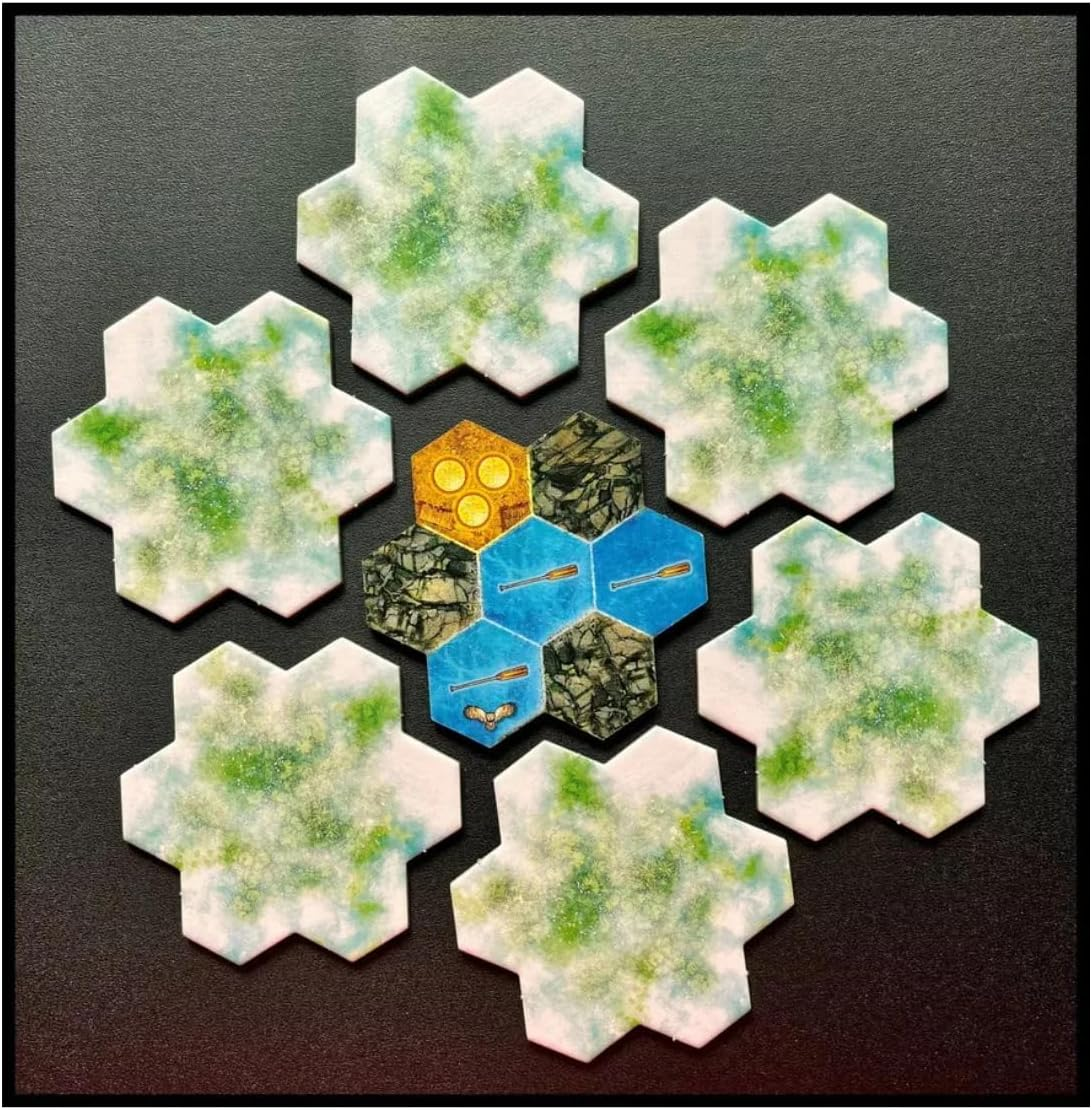 Meeple the Quest for El Dorado Dragons Treasures and Mysteries Expansion Game image number 1