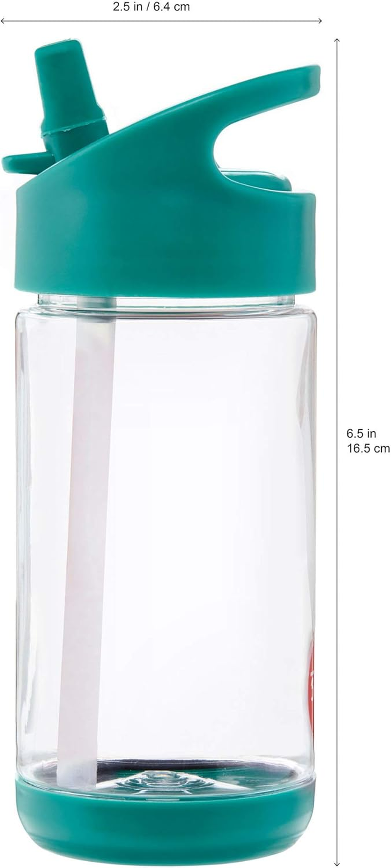 3 Sprouts Bear Water Bottle - 0.4 Liters (Pack Of 2), Mint image number 2