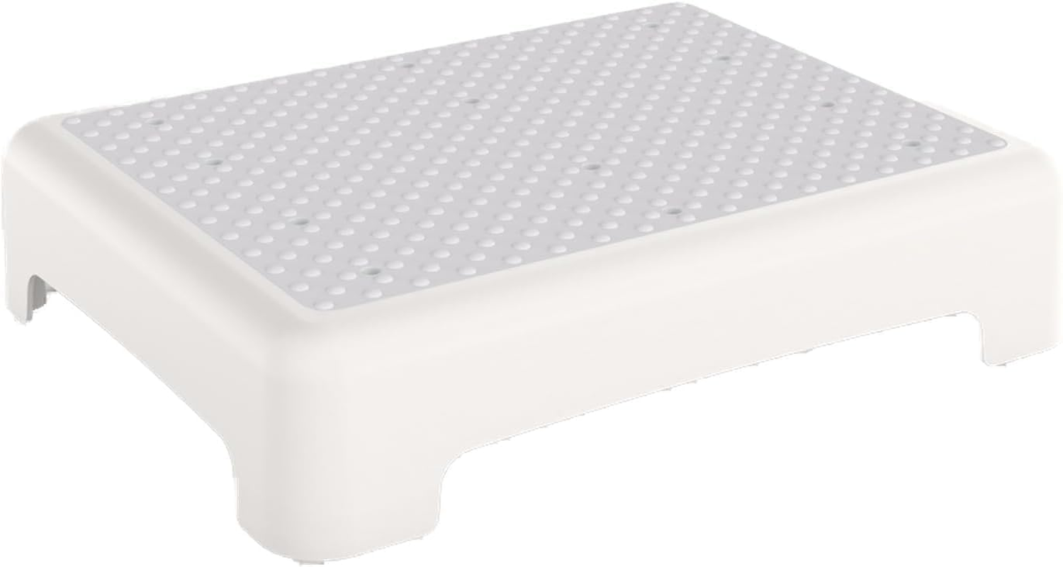 PTEROMYS Mobility Step Stool, Heavy Non-Slip Step Platform Indoor and Outdoor, Portable Standing Supports for Cars, Bed, Door, Stair or Bathroom, Black-Gray (Black)