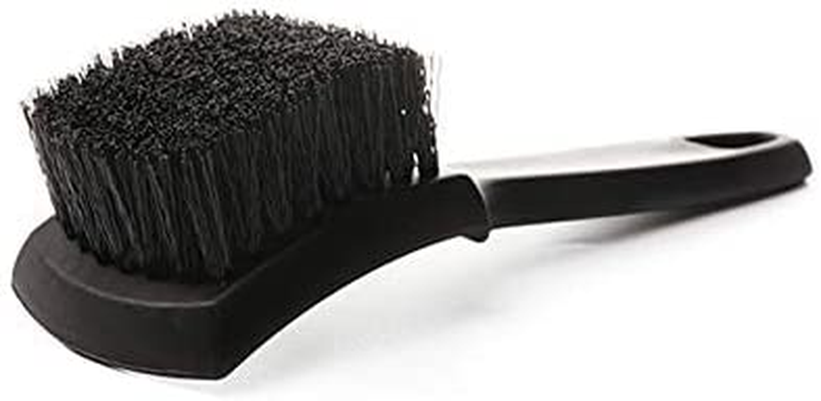 Tire Brush, Black Stiff Bristle Wheel Cleaning Brush, Car Carpet Brush, Detail Brush image number 2